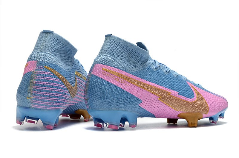 Nike Mercurial Superfly 7 Elite FG – Rose Bleu Or - FootXPert