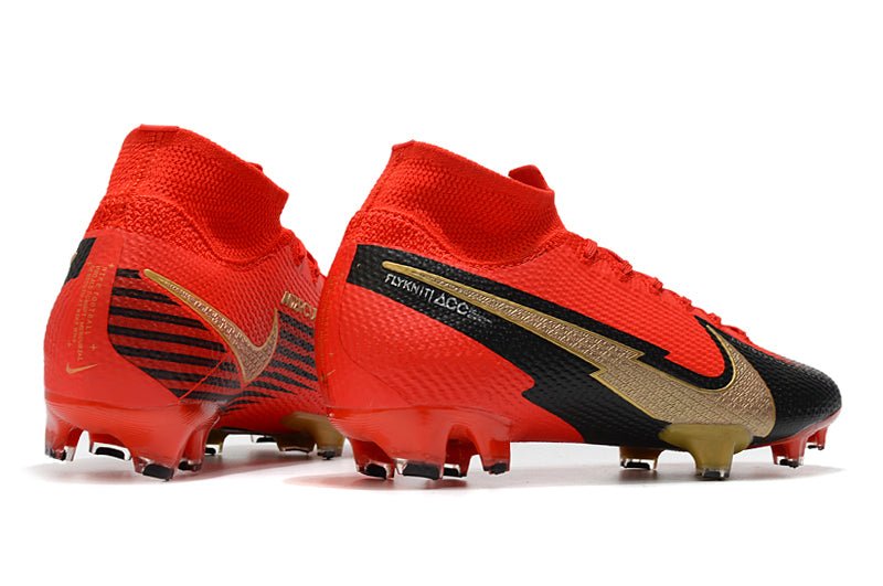 Nike Mercurial Superfly 7 Elite FG – Rouge Noir Or - FootXPert