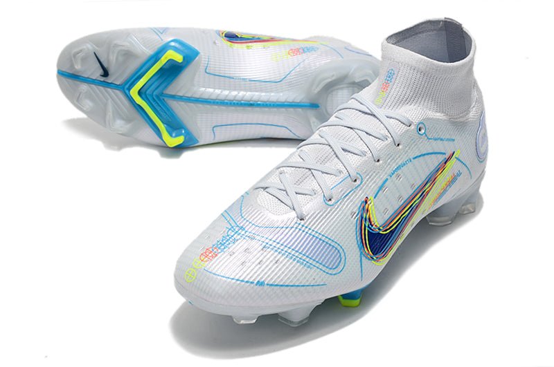 Nike Mercurial Superfly 8 Elite FG – Ballon – Gris Bleu Foncé - FootXPert