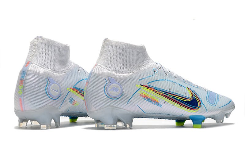Nike Mercurial Superfly 8 Elite FG – Ballon – Gris Bleu Foncé - FootXPert
