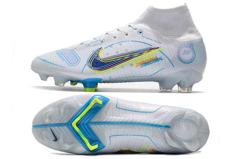 Nike Mercurial Superfly 8 Elite FG – Ballon – Gris Bleu Foncé - FootXPert