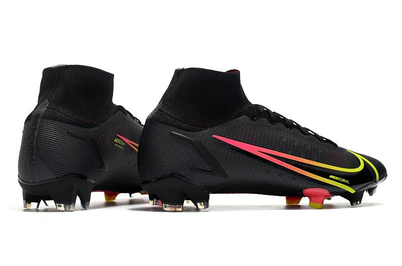 Nike Mercurial Superfly 8 Elite FG – Black x Prism – Noir Cyber - FootXPert
