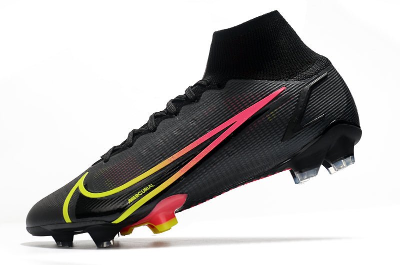 Nike Mercurial Superfly 8 Elite FG – Black x Prism – Noir Cyber - FootXPert