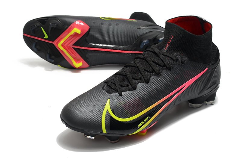 Nike Mercurial Superfly 8 Elite FG – Black x Prism – Noir Cyber - FootXPert