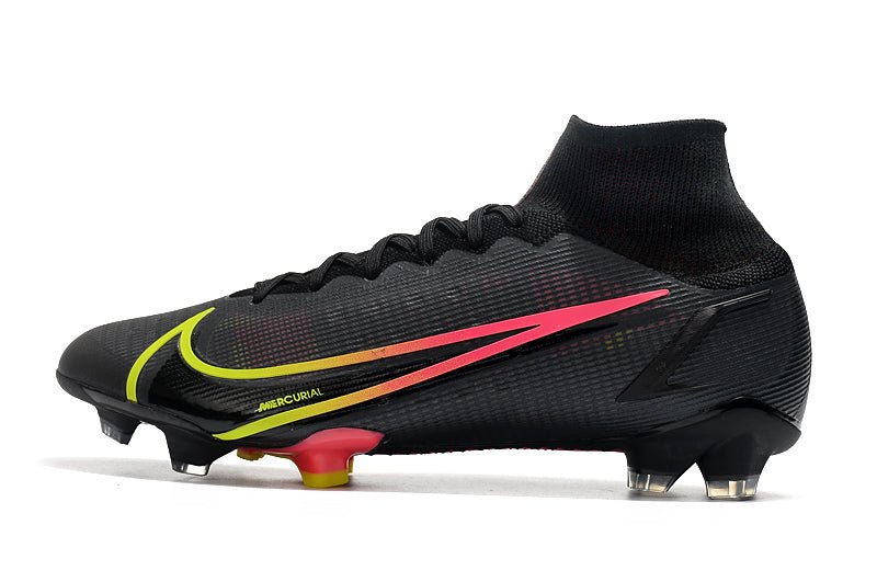 Nike Mercurial Superfly 8 Elite FG – Black x Prism – Noir Cyber - FootXPert