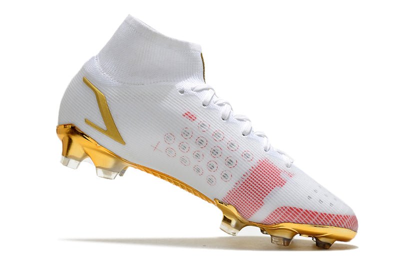 Nike Mercurial Superfly 8 Elite FG – Blanc Rose Or - FootXPert