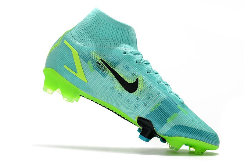 Nike Mercurial Superfly 8 Elite FG – Impulse – Turquoise Vert - FootXPert