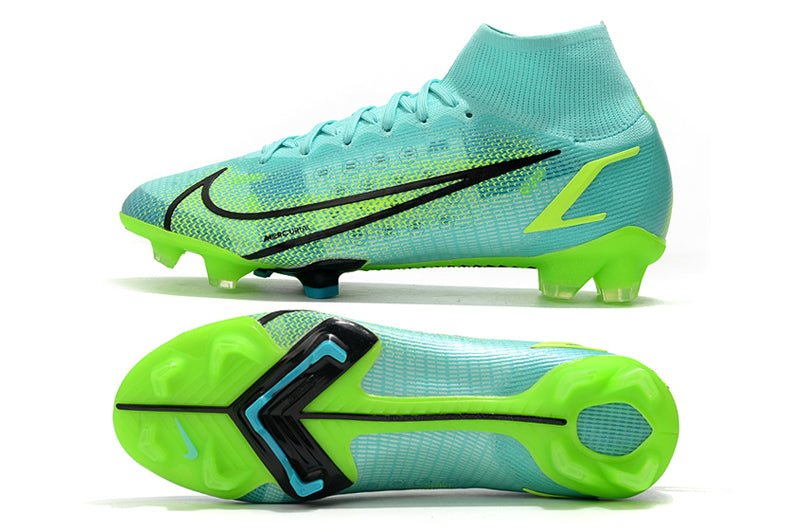 Nike Mercurial Superfly 8 Elite FG – Impulse – Turquoise Vert - FootXPert