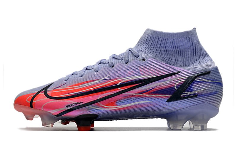 Nike Mercurial Superfly 8 Elite FG – Mbappé – Chardon Clair Argent Métallique - FootXPert