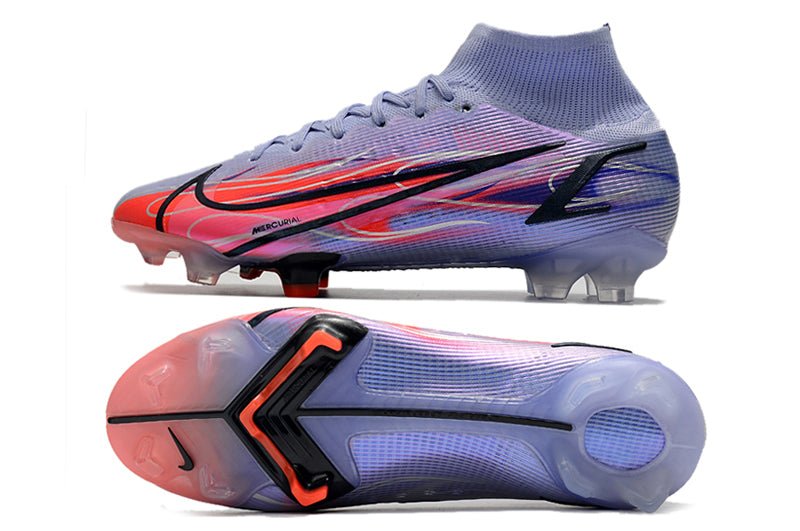 Nike Mercurial Superfly 8 Elite FG – Mbappé – Chardon Clair Argent Métallique - FootXPert