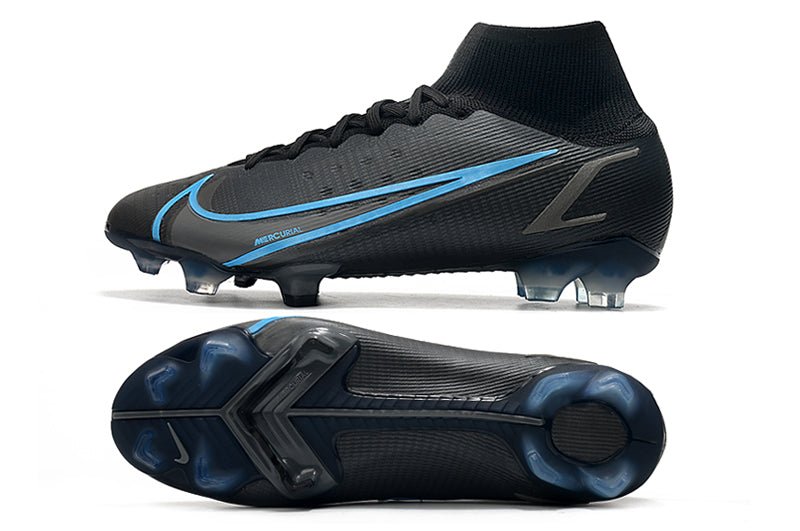 Nike Mercurial Superfly 8 Elite FG – Noir Gris Acier - FootXPert