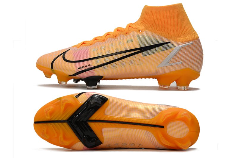 Nike Mercurial Superfly 8 Elite FG – Orange Noir - FootXPert