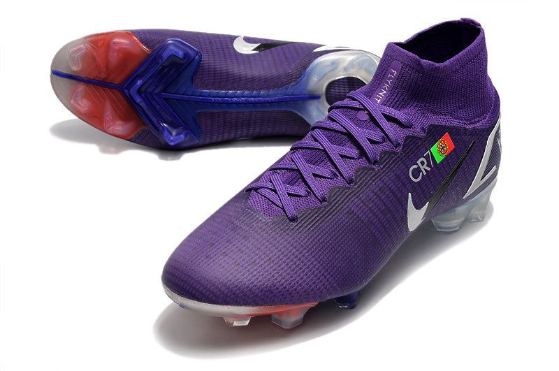 Nike Mercurial Superfly 8 Elite FG – Ronaldo CR7 – Violet - FootXPert