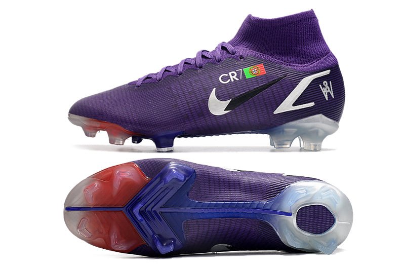Nike Mercurial Superfly 8 Elite FG – Ronaldo CR7 – Violet - FootXPert