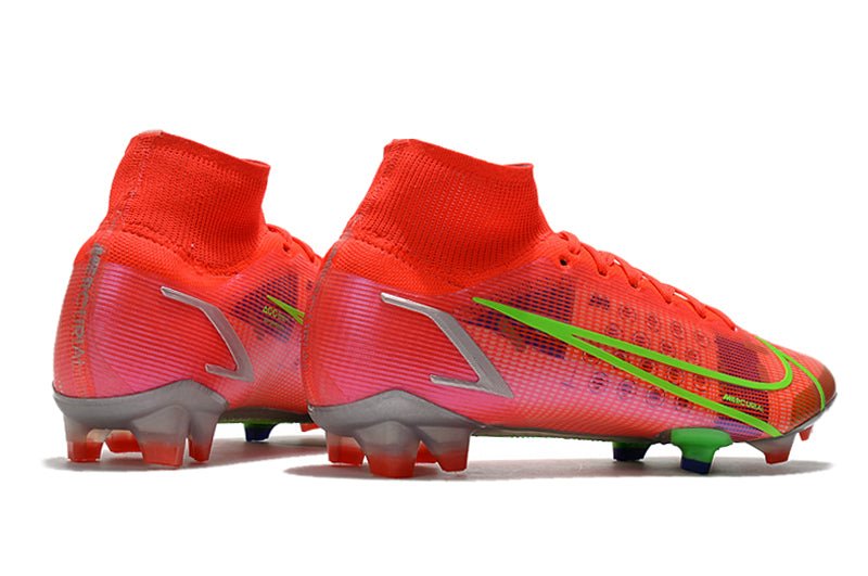 Nike Mercurial Superfly 8 Elite FG – Rubis Argent Métallique - FootXPert