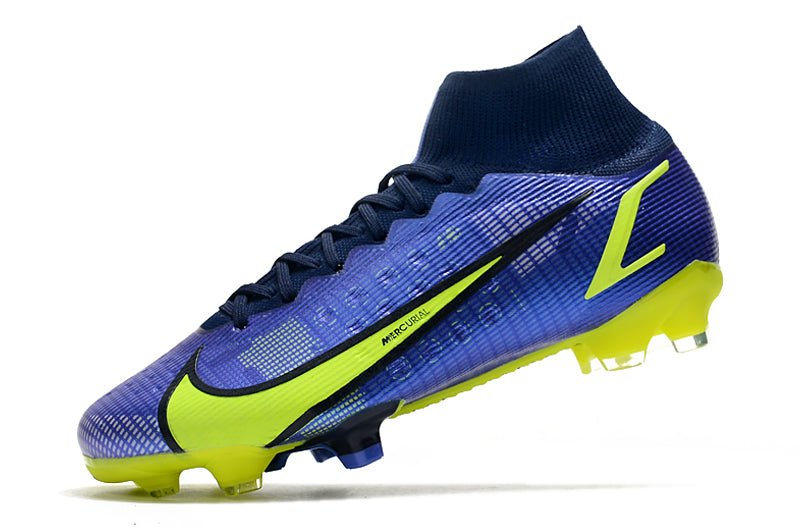 Nike Mercurial Superfly 8 Elite FG – Sapphire Volt Bleu - FootXPert