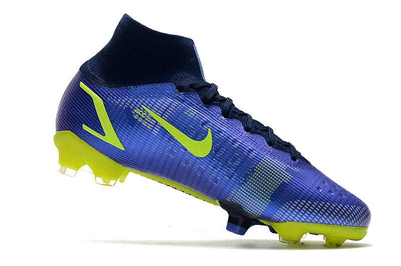 Nike Mercurial Superfly 8 Elite FG – Sapphire Volt Bleu - FootXPert