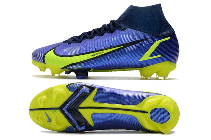 Nike Mercurial Superfly 8 Elite FG – Sapphire Volt Bleu - FootXPert