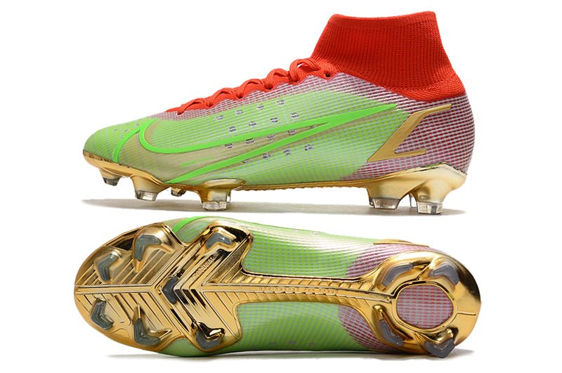 Nike Mercurial Superfly 8 Elite FG – Vert Or Rouge - FootXPert