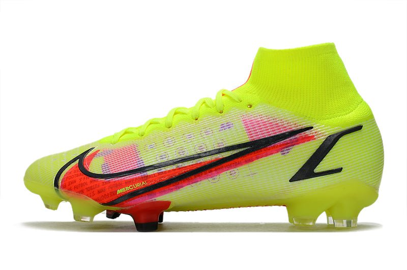Nike Mercurial Superfly 8 Elite FG – Volt Carmin Noir - FootXPert