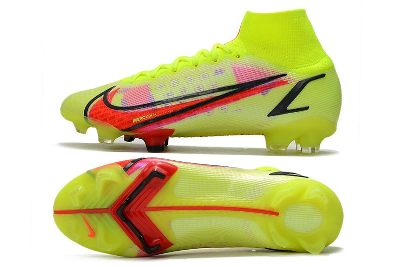 Nike Mercurial Superfly 8 Elite FG – Volt Carmin Noir - FootXPert