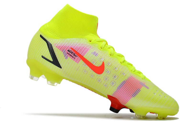 Nike Mercurial Superfly 8 Elite FG – Volt Carmin Noir - FootXPert