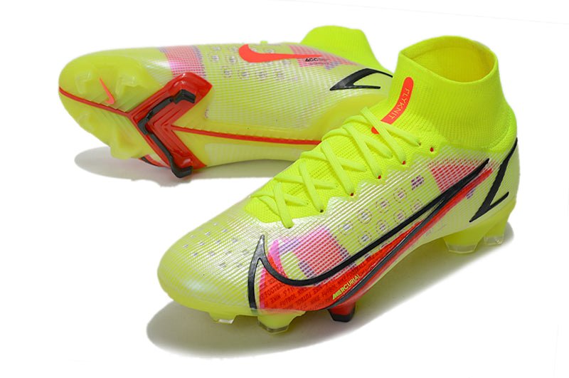 Nike Mercurial Superfly 8 Elite FG – Volt Carmin Noir - FootXPert