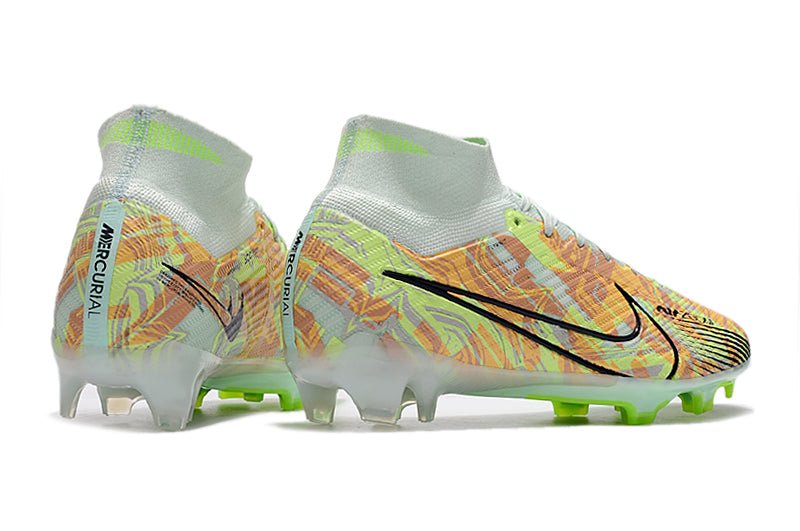 Nike Mercurial Superfly 9 Elite AG – Bonded – Vert Bleu Orange - FootXPert