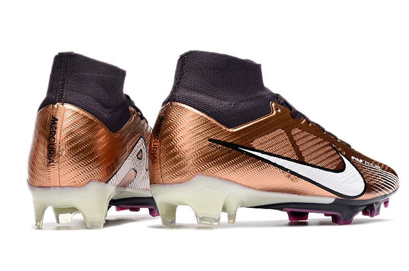 Nike Mercurial Superfly 9 Elite FG – Mbappé – Cuivre Métallique - FootXPert