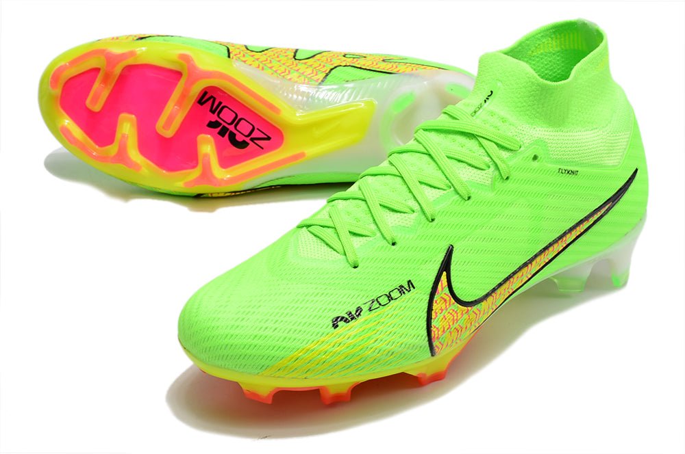 Nike Mercurial Superfly 9 Elite FG – Vert Jaune - FootXPert