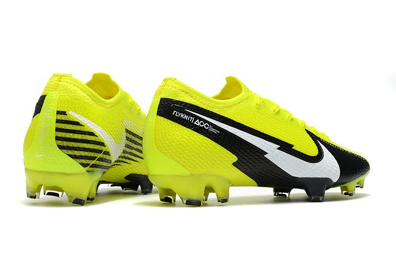 Nike Mercurial Vapor 13 Elite FG – Jaune Noir Blanc - FootXPert