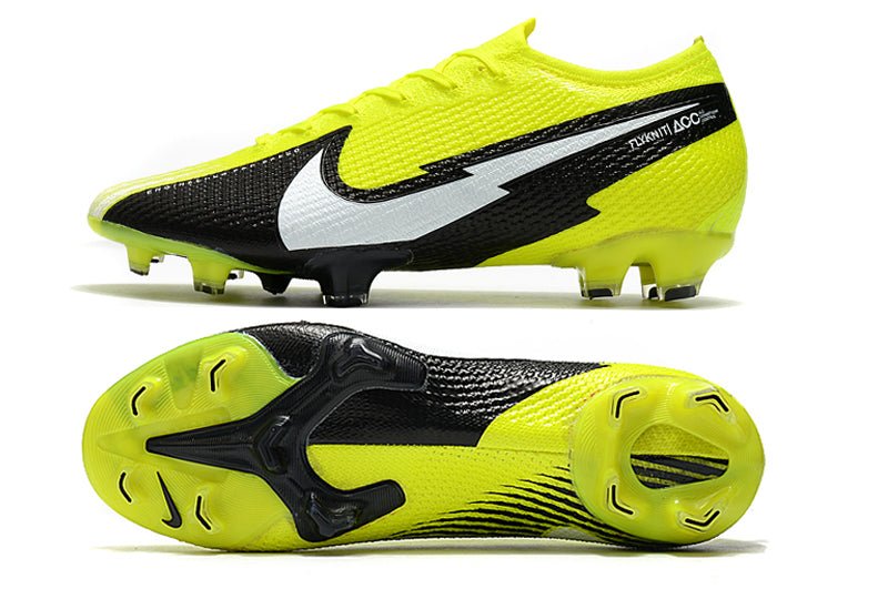 Nike Mercurial Vapor 13 Elite FG – Jaune Noir Blanc - FootXPert