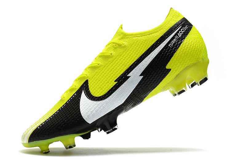 Nike Mercurial Vapor 13 Elite FG – Jaune Noir Blanc - FootXPert