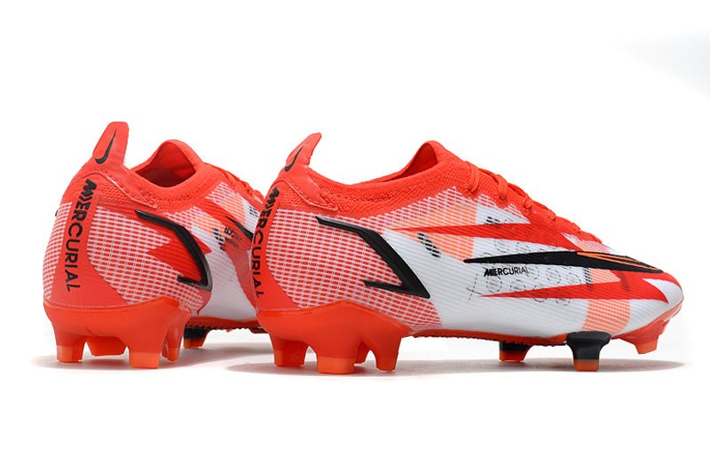 Nike Mercurial Vapor 14 Elite AG - Pro – Rouge Piment Noir Fantôme Orange Total - FootXPert