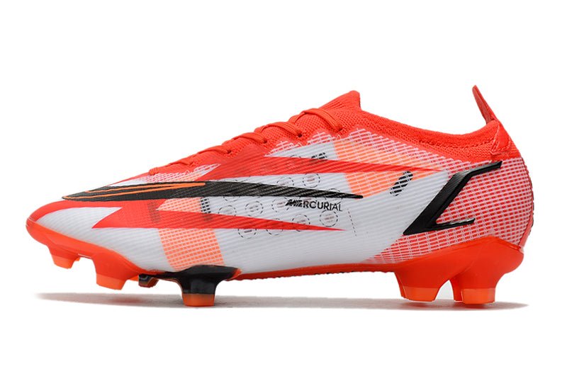 Nike Mercurial Vapor 14 Elite AG - Pro – Rouge Piment Noir Fantôme Orange Total - FootXPert