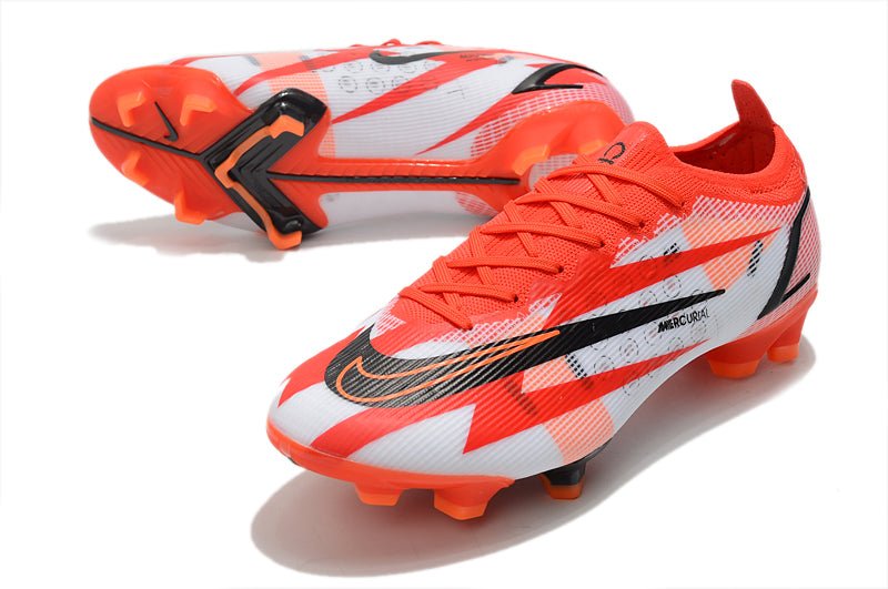 Nike Mercurial Vapor 14 Elite AG - Pro – Rouge Piment Noir Fantôme Orange Total - FootXPert