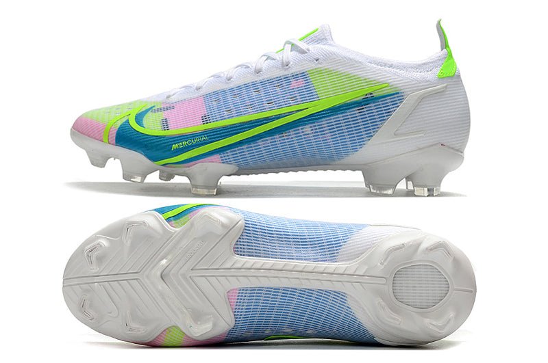 Nike Mercurial Vapor 14 Elite FG – Blanc Bleu - FootXPert
