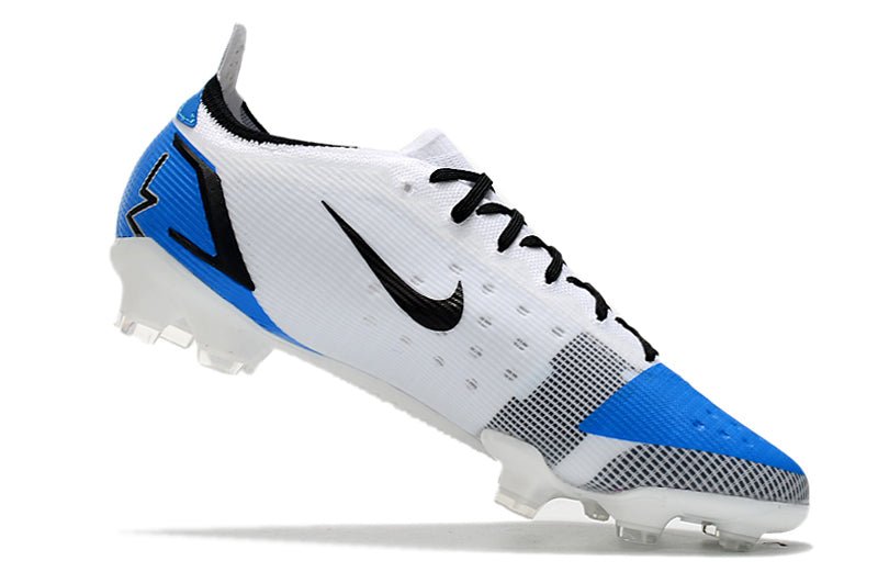Nike Mercurial Vapor 14 Elite FG – Blanc Bleu Noir - FootXPert