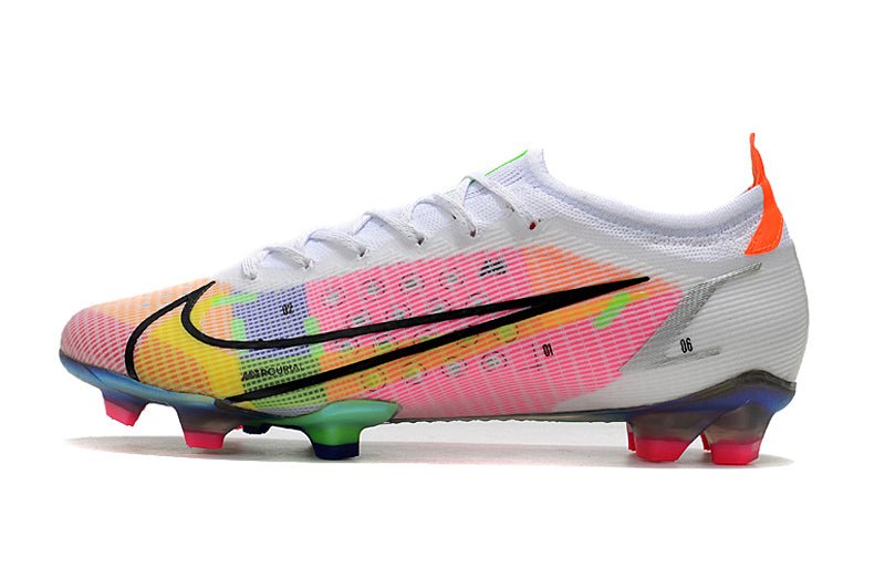 Nike Mercurial Vapor 14 Elite FG – Blanc Multicolore - FootXPert