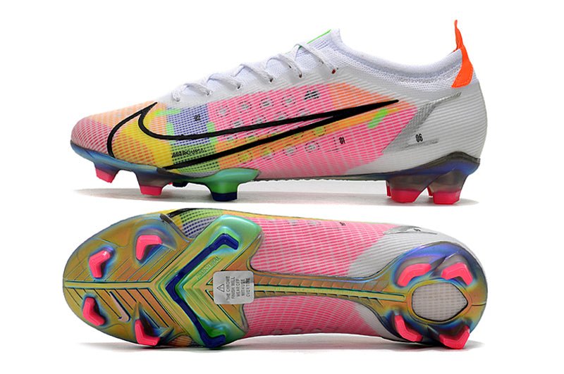 Nike Mercurial Vapor 14 Elite FG – Blanc Multicolore - FootXPert