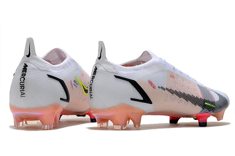 Nike Mercurial Vapor 14 Elite FG – Blanc Noir Cramoisi - FootXPert