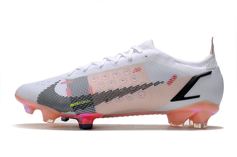 Nike Mercurial Vapor 14 Elite FG – Blanc Noir Cramoisi - FootXPert