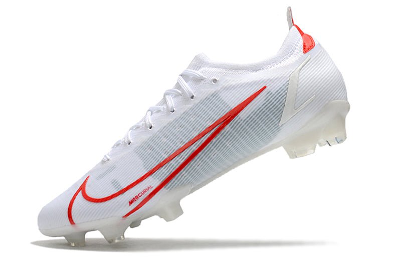 Nike Mercurial Vapor 14 Elite FG – Blanc Rouge - FootXPert