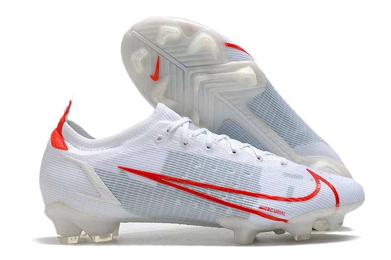 Nike Mercurial Vapor 14 Elite FG – Blanc Rouge - FootXPert