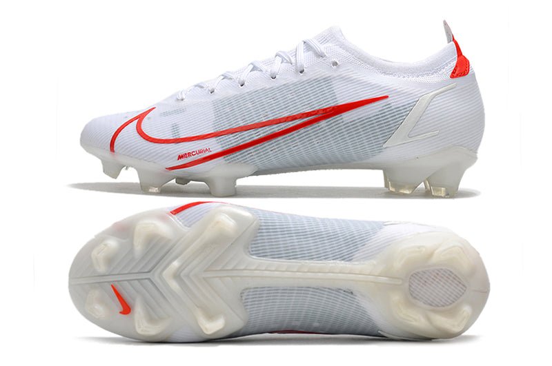 Nike Mercurial Vapor 14 Elite FG – Blanc Rouge - FootXPert
