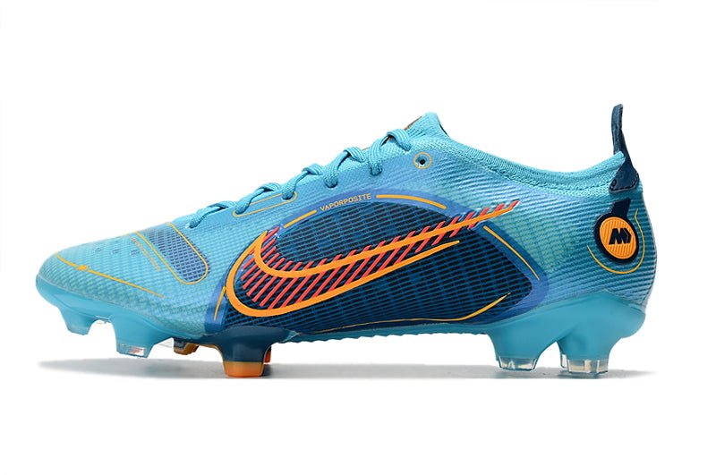 Nike Mercurial Vapor 14 Elite FG – Bleu Chlorine Orange Laser Marina - FootXPert