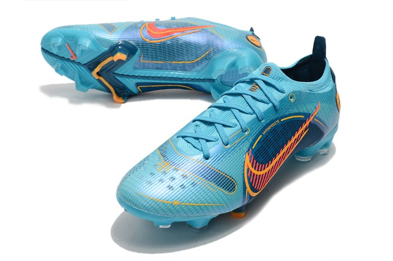 Nike Mercurial Vapor 14 Elite FG – Bleu Chlorine Orange Laser Marina - FootXPert