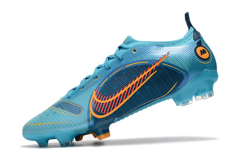 Nike Mercurial Vapor 14 Elite FG – Bleu Chlorine Orange Laser Marina - FootXPert