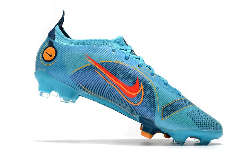 Nike Mercurial Vapor 14 Elite FG – Bleu Chlorine Orange Laser Marina - FootXPert