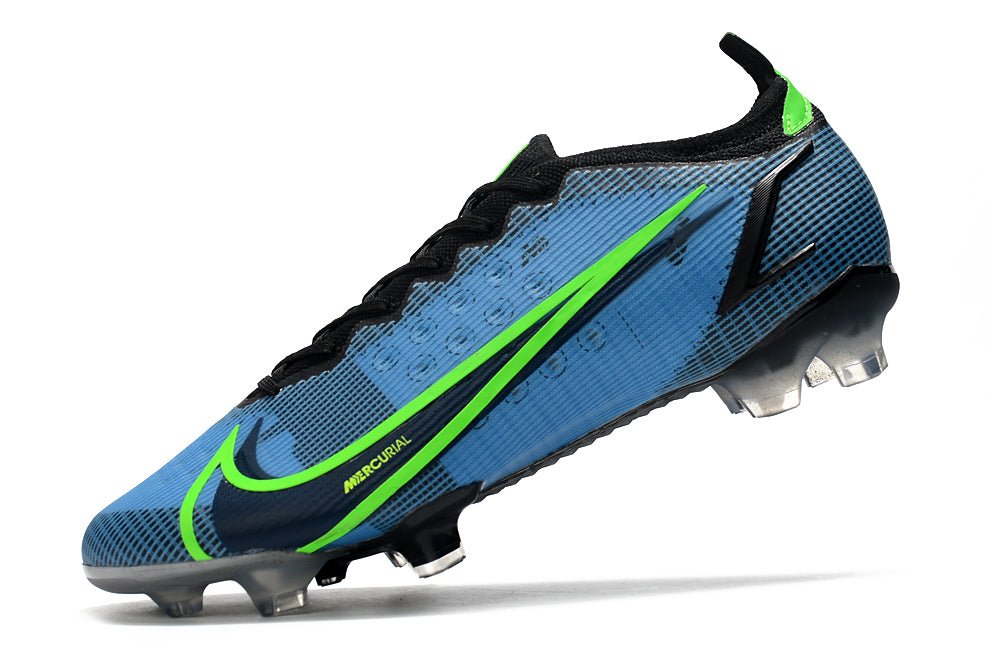 Nike Mercurial Vapor 14 Elite FG – Bleu Noir Volt - FootXPert